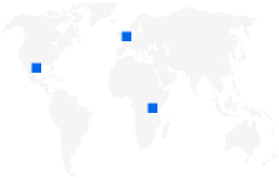 IzubaGen, Inc. Locations on the World Map