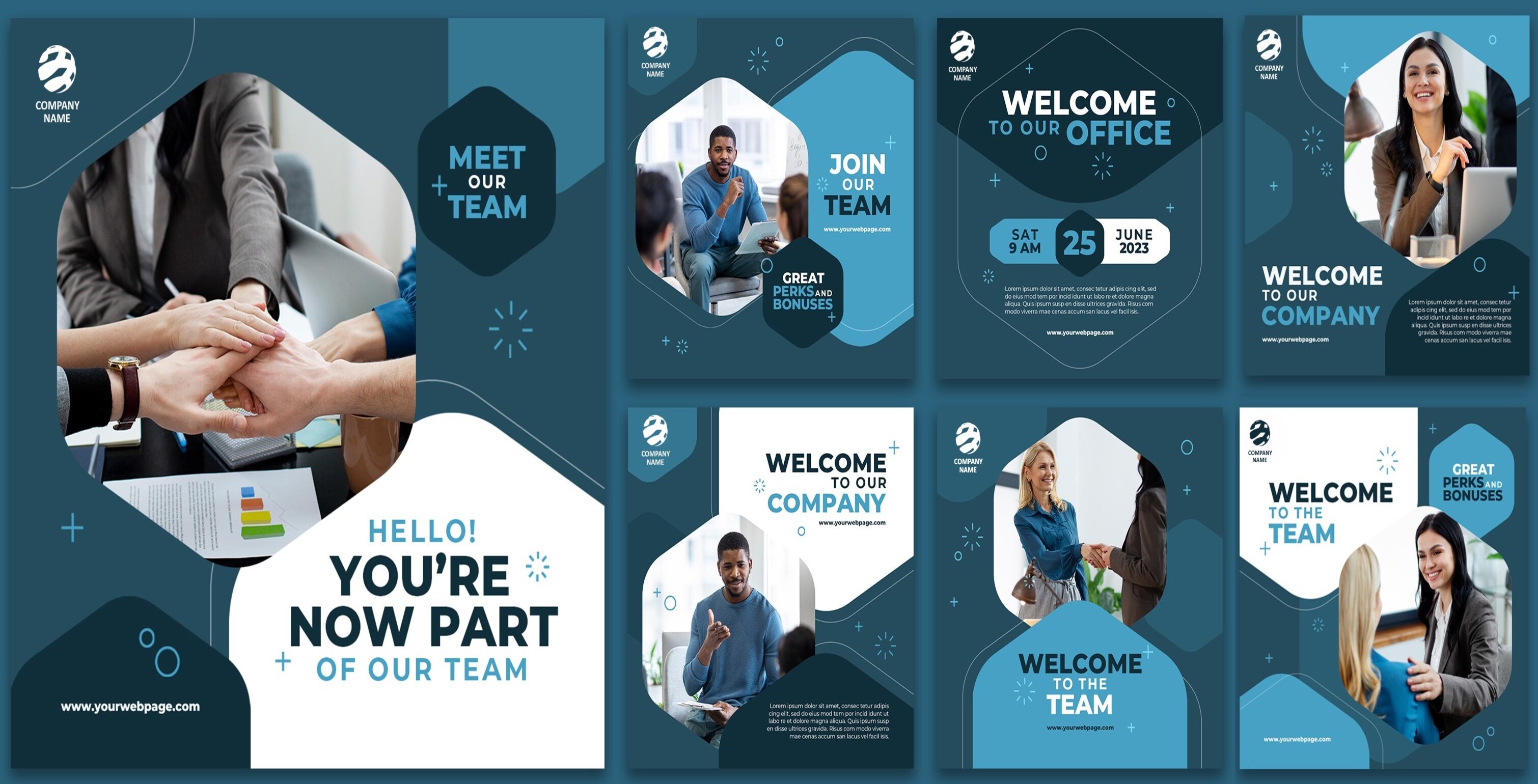 Full-theme Poster Pack - IzubaGen Creative Stidio