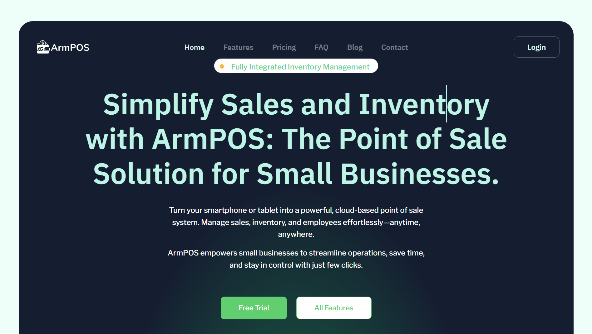 IzubaGen Portfolio – ArmPOS Inventory