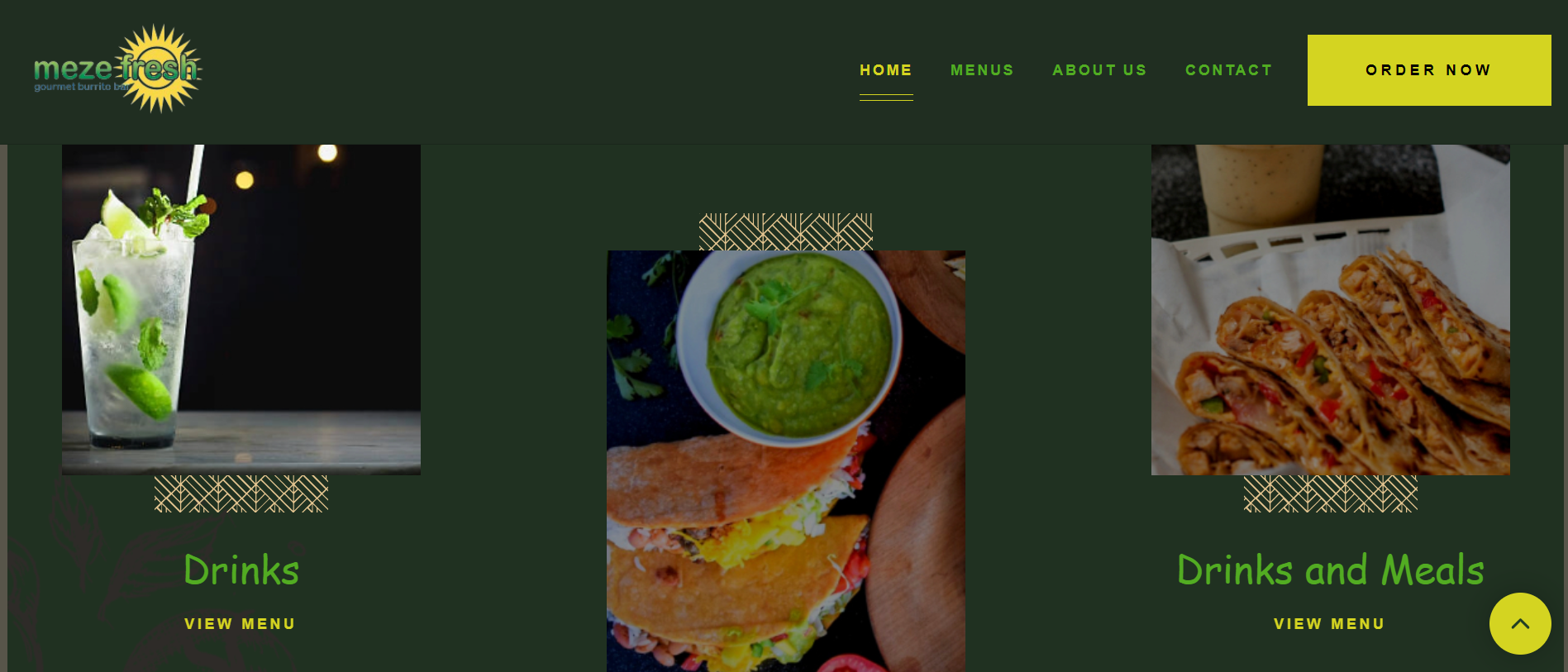 IzubaGen Portfolio – Meze-Fresh Restaurant