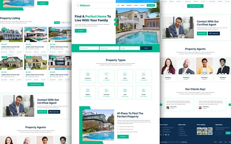 IzubaGen Portfolio – Real Estate Company Template